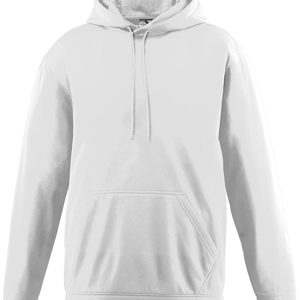 HEYZ White Sportswear Unisex-Adult Hooded Sweatshirt