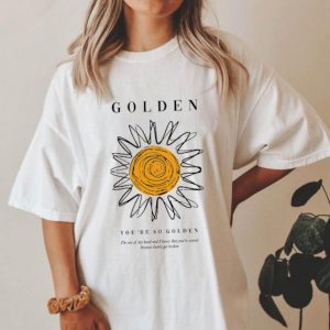 Golden T-shirt, You’re So Golden Tee, Fine Line Harry, Harry Fans Gifts, Fine Line Love On Tour Shirt, Unisex Tank top, V neck, Long Sleeve Shirt