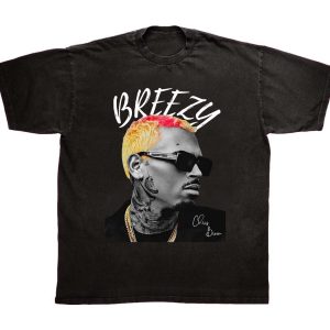 ChrisBrown Breezy Shirt, Tour 2022 Shirt, Graphic Tshirt for Fans #1915