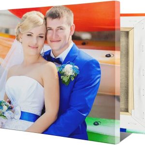 CanvasChamp Custom Canvas Prints with Your Photos, Personalized Canvas Pictures for Wall to Print Framed (8″ x 10″)