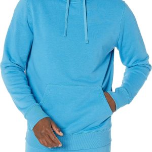 Amazon Essentials Men’s Lightweight Long-Sleeve French Terry Hooded Sweatshirt (Available in Big & Tall)